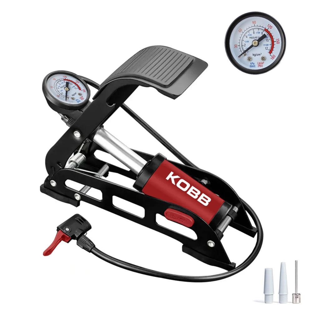 KOBBKOBB KB0901 87PSI Analog Basınç Göstergeli Ayak PompasıKB0901