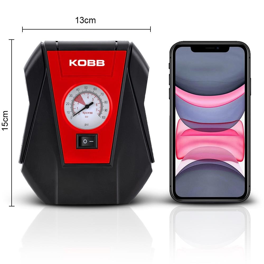 KOBBKOBB KB100 12Volt 100 PSI Analog Göstergeli Hava Lastik Şişirme PompasıKB100