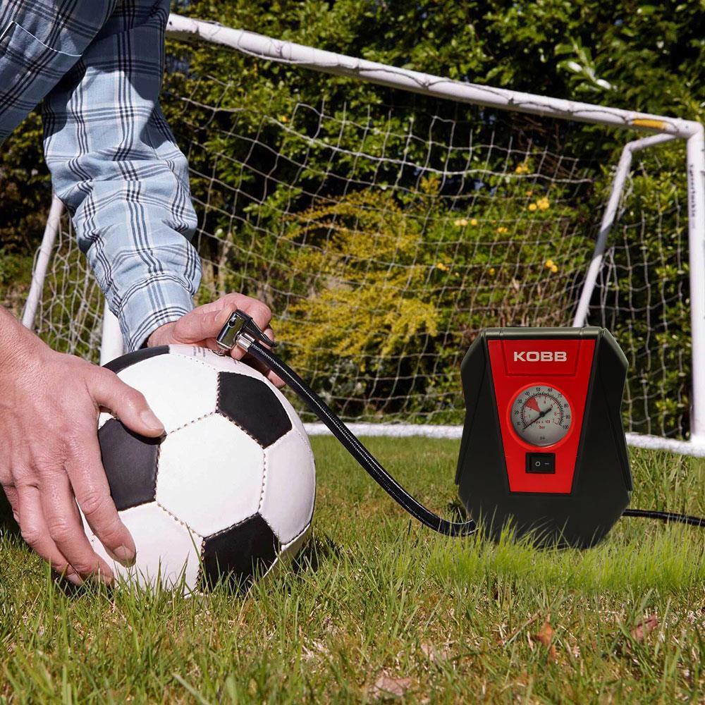 KOBBKOBB KB100 12Volt 100 PSI Analog Göstergeli Hava Lastik Şişirme PompasıKB100