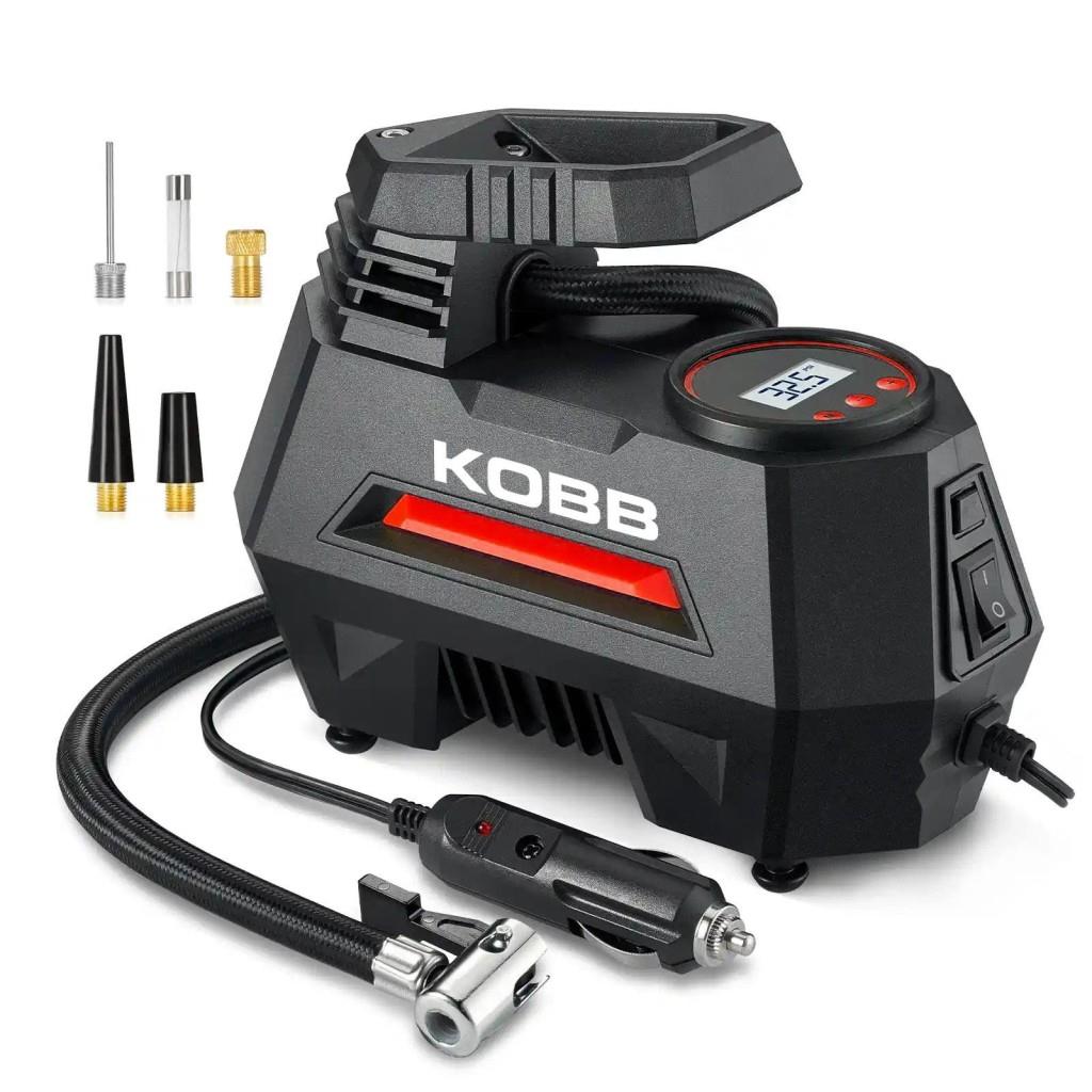 KOBBKOBB KB180 12Volt 150 PSI Ayarlanabilir Dijital Basınç Göstergeli Lastik Şişirme PompasıKB180