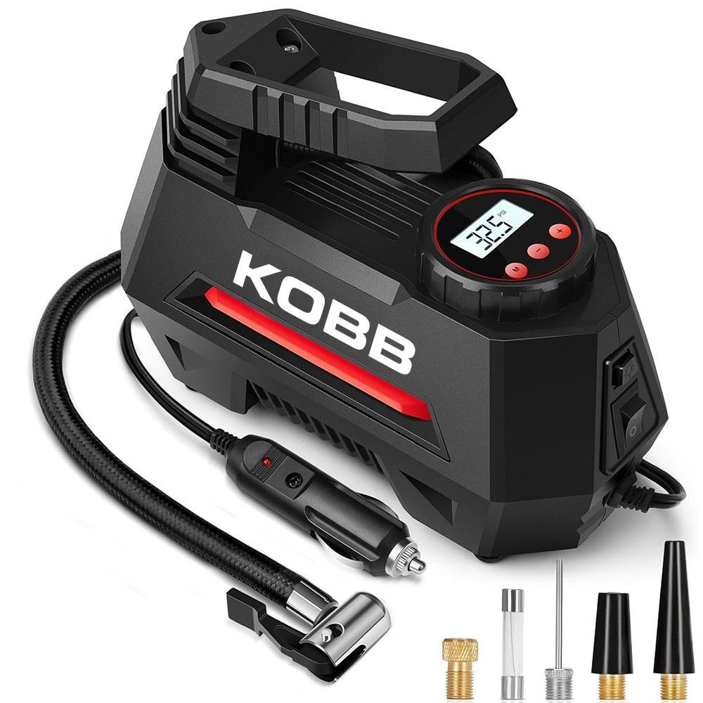 KOBBKOBB KB180 12Volt 150 PSI Ayarlanabilir Dijital Basınç Göstergeli Lastik Şişirme PompasıKB180