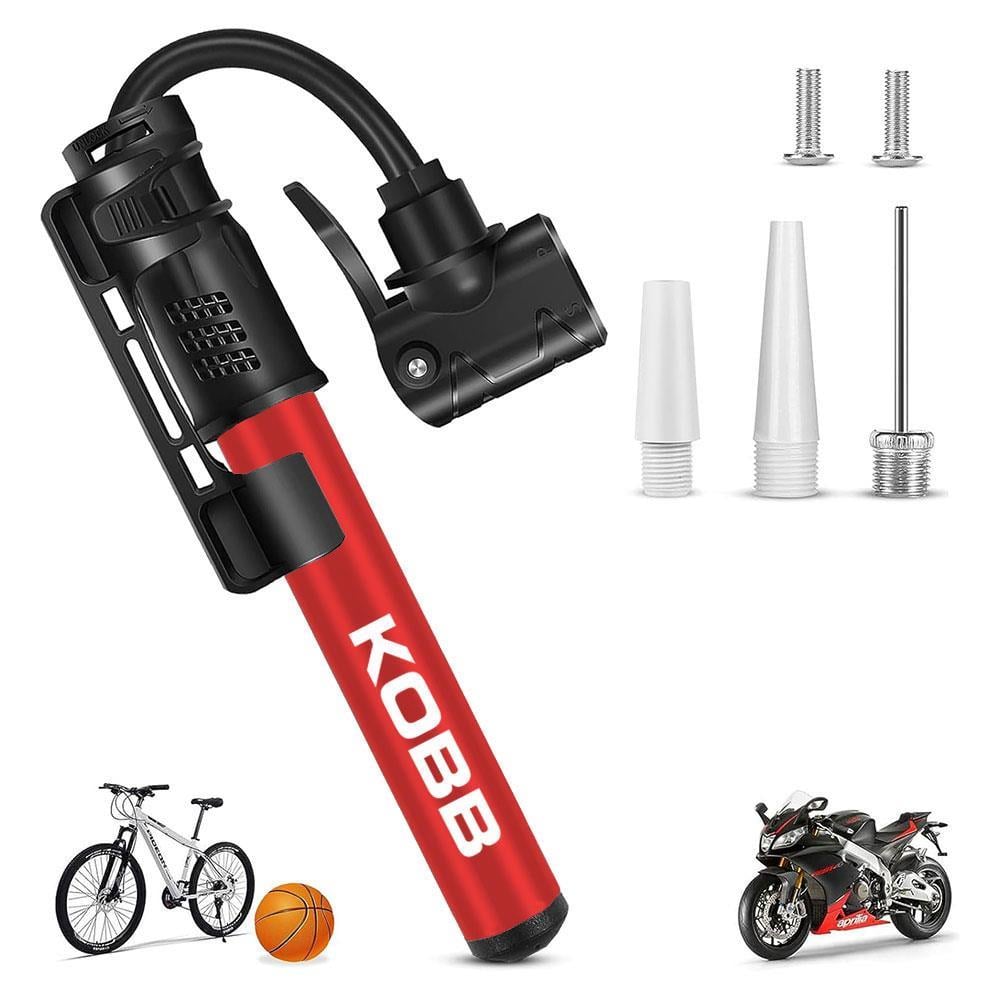 KOBBKOBB KB2203 87 PSI Bisiklet Lastik Şişirme Taşınabilir Mini El Pompası + Bisiklet Montaj AparatıKB2203
