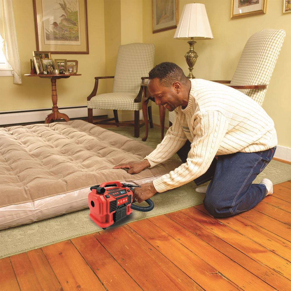 KOBBKOBB KB300 12Volt/220Volt 160 PSI Dijital Basınç Göstergeli Lastik & Yatak Şişirme PompasıKB300