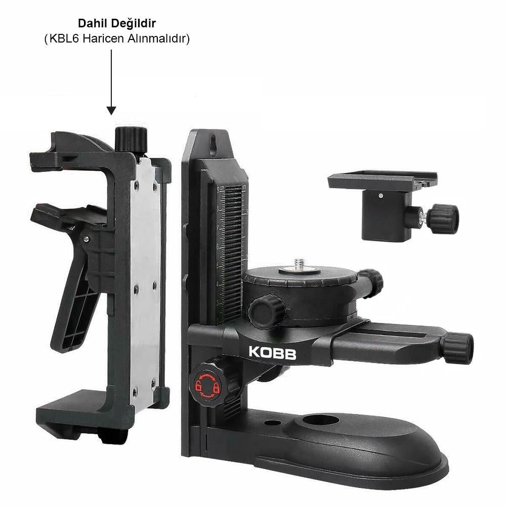 KOBBKOBB KBL10 Mıknatıslı Hassas Ayarlanabilir Lazer Hizalama AparatıKBL10