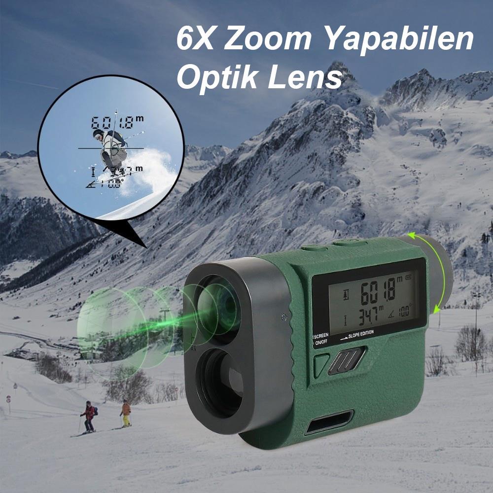 KOBBKOBB KBL1000 1Km Profesyonel Optik Dürbünlü Golf Lazer Metre + Hız Tespit CihazıKBL1000