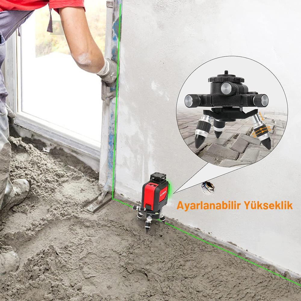 KOBBKOBB KBL2 Üç Eksenli Hassas Ayarlanabilir Lazer Hizalama TripoduKBL2