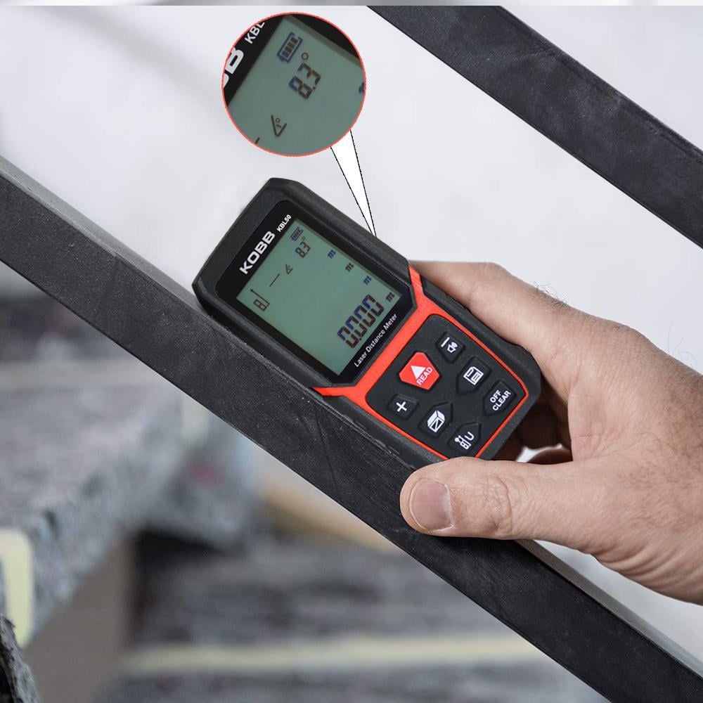 KOBBKOBB KBL50 50m Profesyonel Li-ion Şarjlı Lazer MetreKBL50