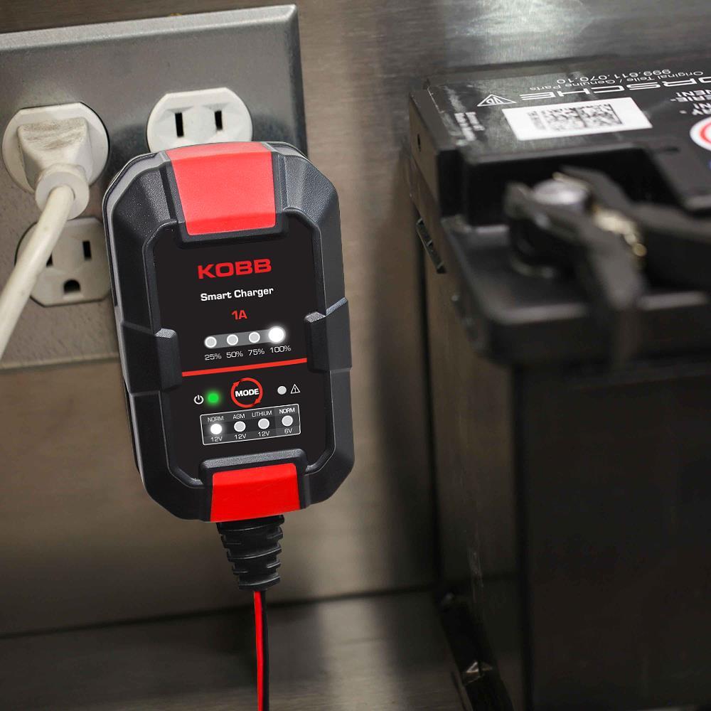 KOBBKOBB KBS1000 6V/12V 30Ah Akıllı Akü Şarj ve Akü Bakım CihazıKBS1000
