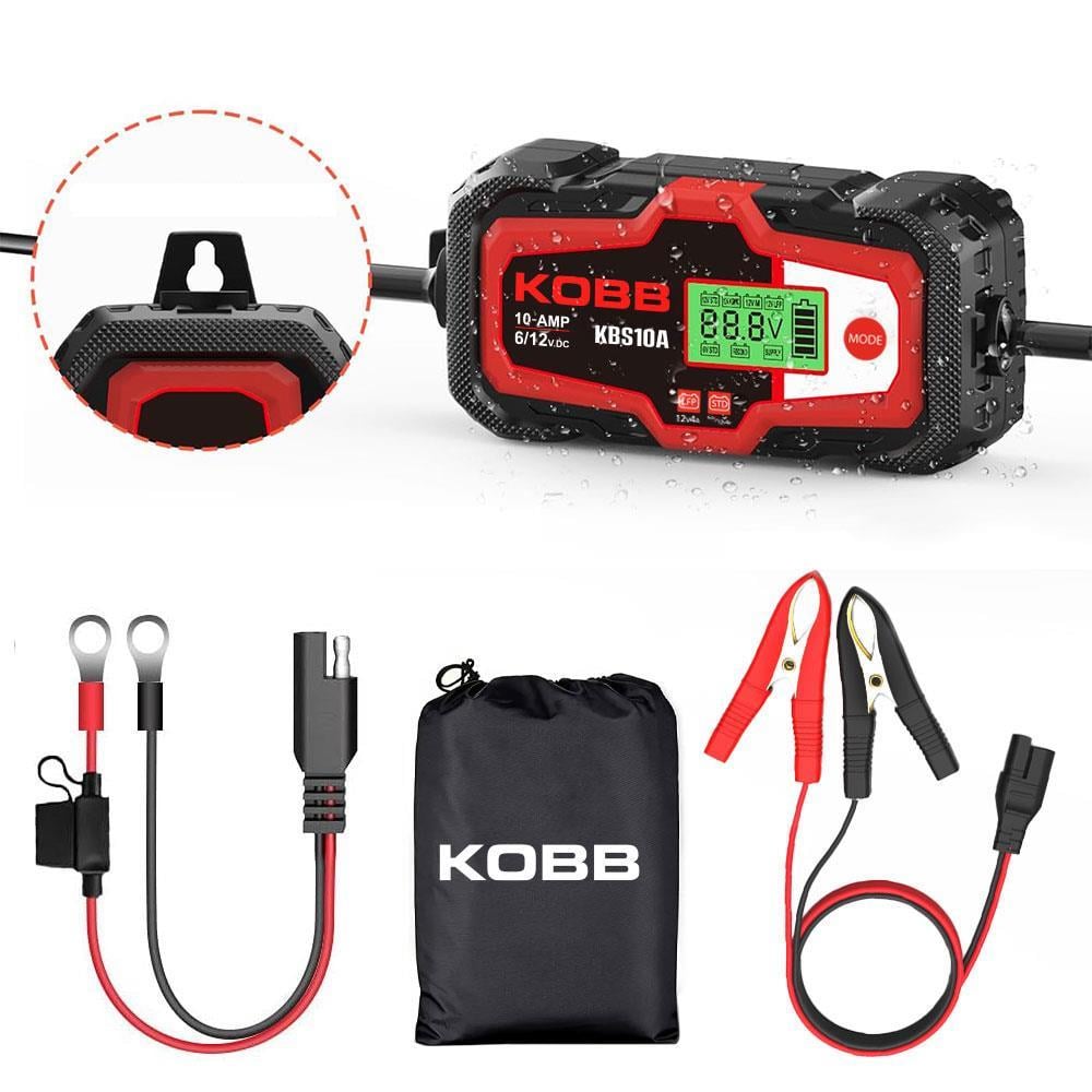 KOBBKOBB KBS10A 6/12V 200A Dijital Akü Şarj / Akü Bakım / Desülfatör ve Power SupplyKBS10A