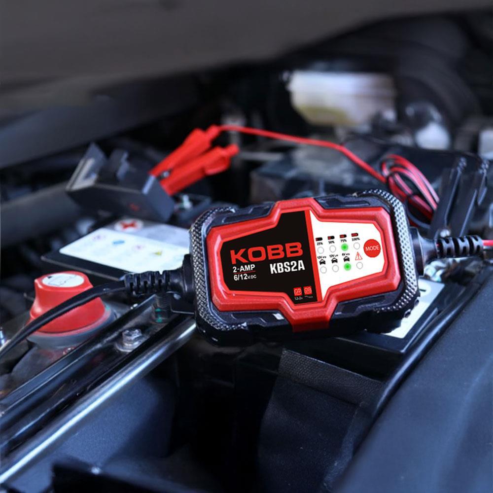 KOBBKOBB KBS2A 6V/12V 60Ah Akıllı Akü Şarj ve Akü Bakım / DesülfatörKBS2A