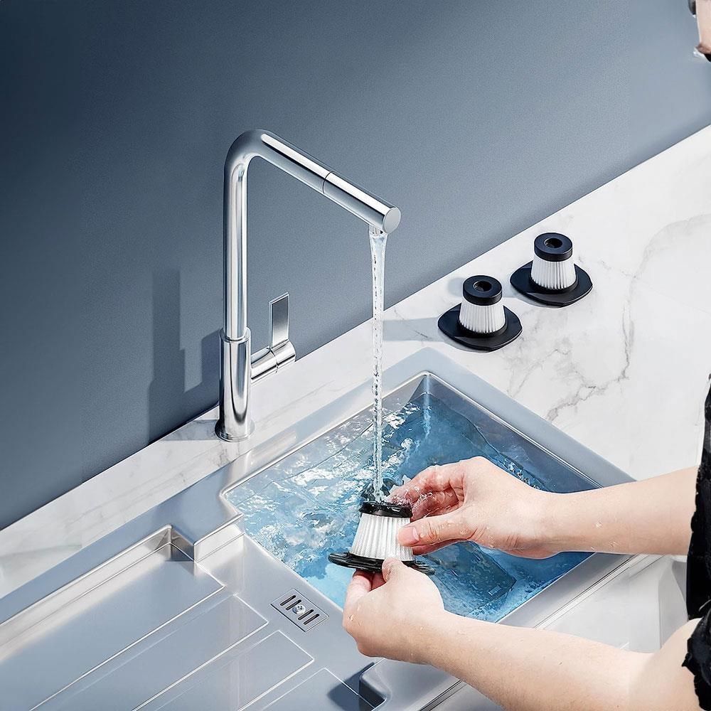KOBBKOBB KBV12F 12V Araç Süpürgesi İçin Yedek HEPA FiltreKBV12F