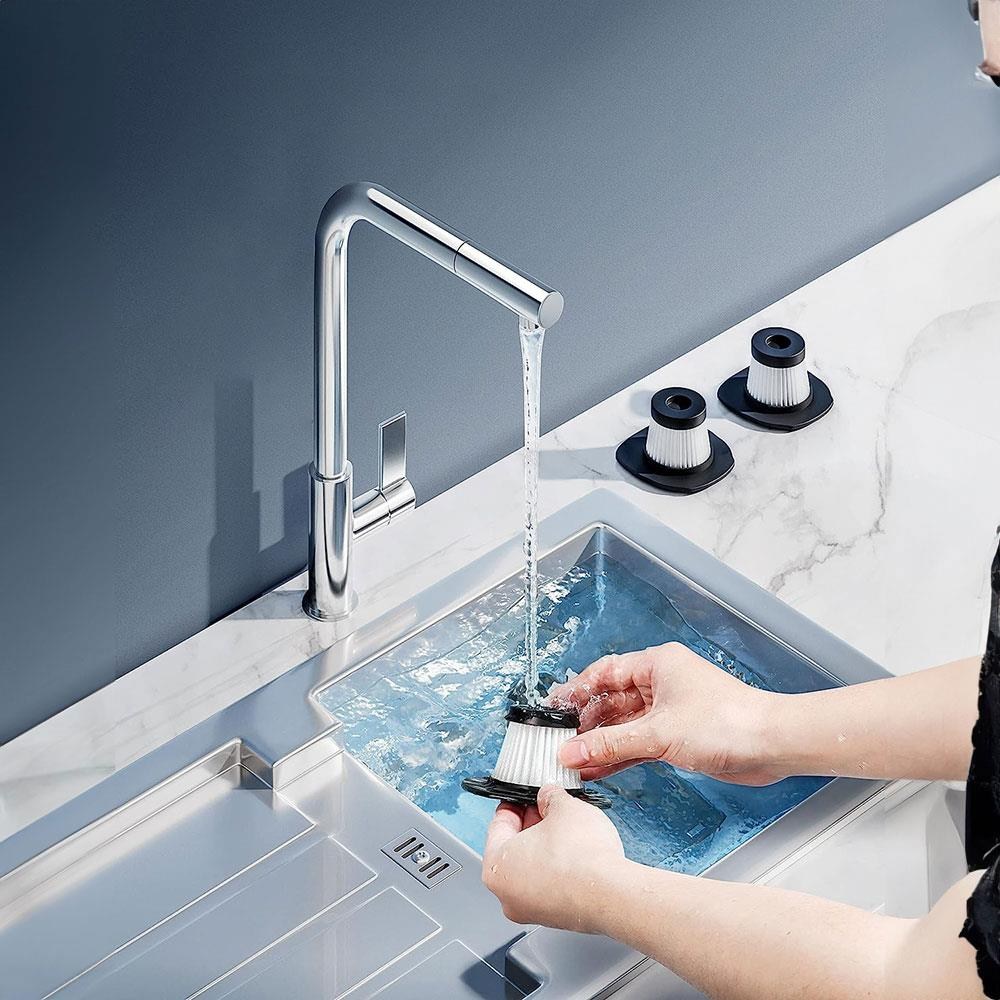KOBBKOBB KBV12F 12V Araç Süpürgesi İçin Yedek HEPA FiltreKBV12F