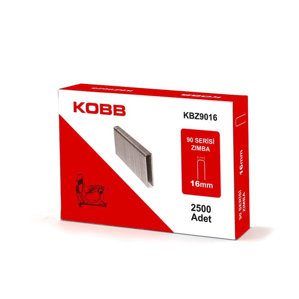 KOBBKOBB KBZ9016 16mm 2500 Adet 90 Serisi Ağır Hizmet Tipi Zımba TeliKBZ9016
