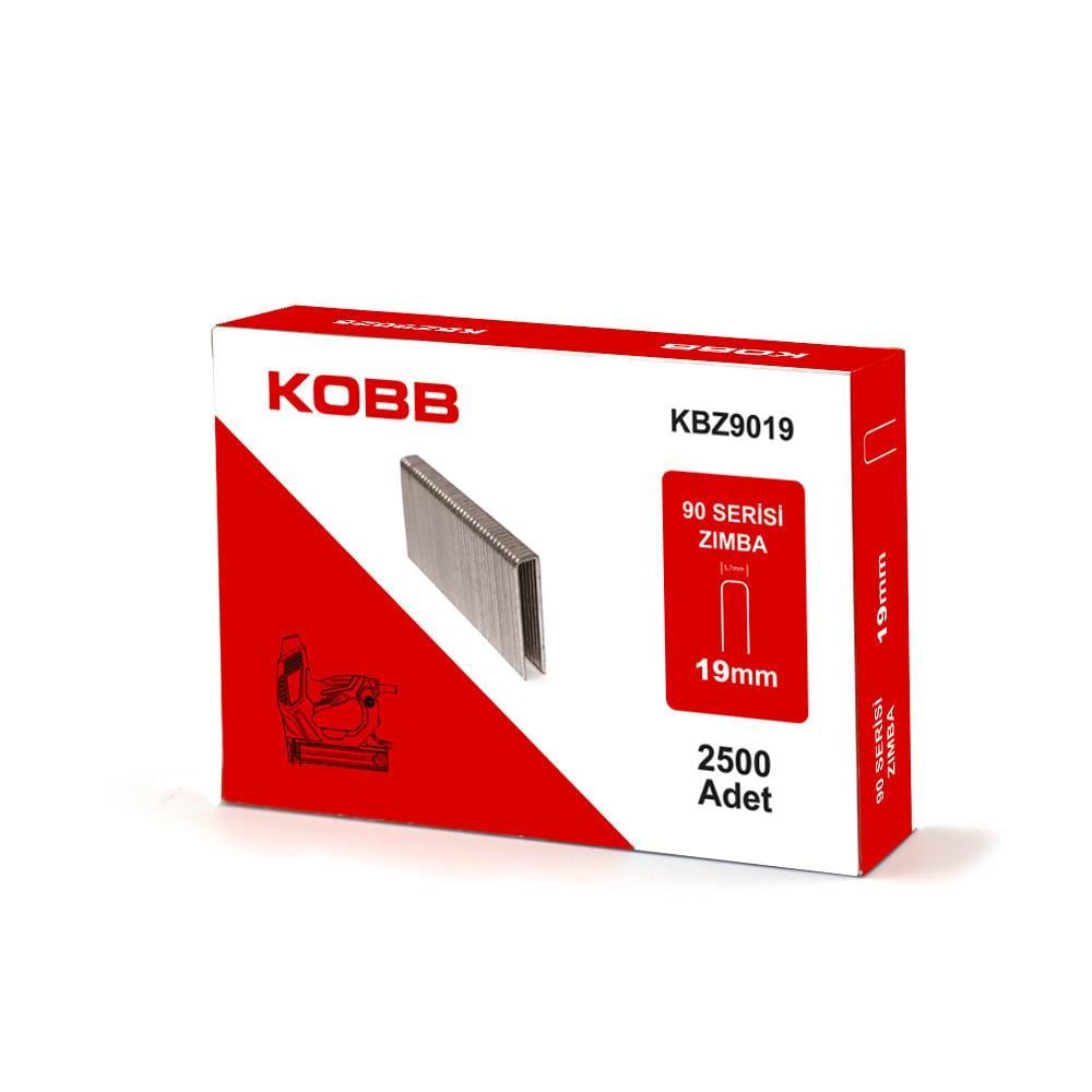 KOBBKOBB KBZ9019 19mm 2500 Adet 90 Serisi Ağır Hizmet Tipi Zımba TeliKBZ9019