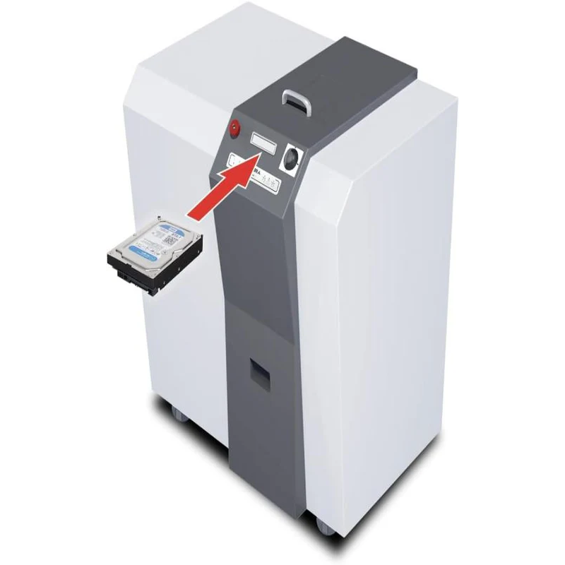 KobraKobra HDD 40mm Rastgele Çapraz Kesim Sabit Disk Sürücü (HDD) İmha Makinesi 40 LitreKOBRA HDD