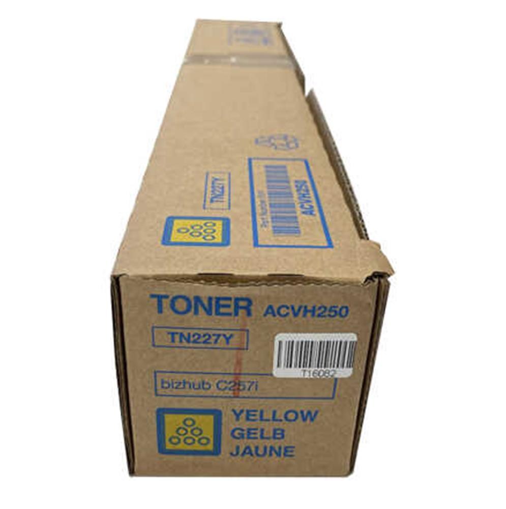 MINOLTAKonica Minolta TN-227Y Yellow Sarı Orjinal Fotokopi Toneri Bizhup C257i 24.000 Sayfa8698521880588