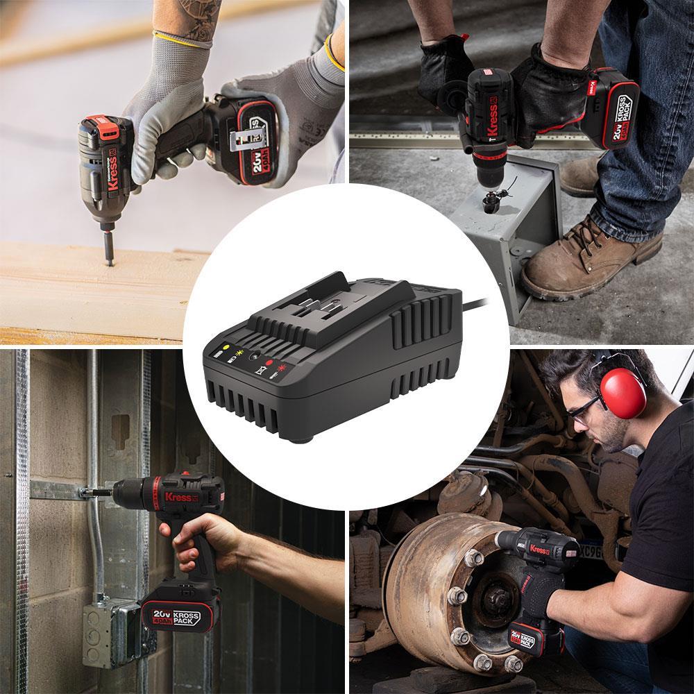 KressKress KAC20 20Volt Li-ion KrossPack Akü Şarj CihazıKAC20