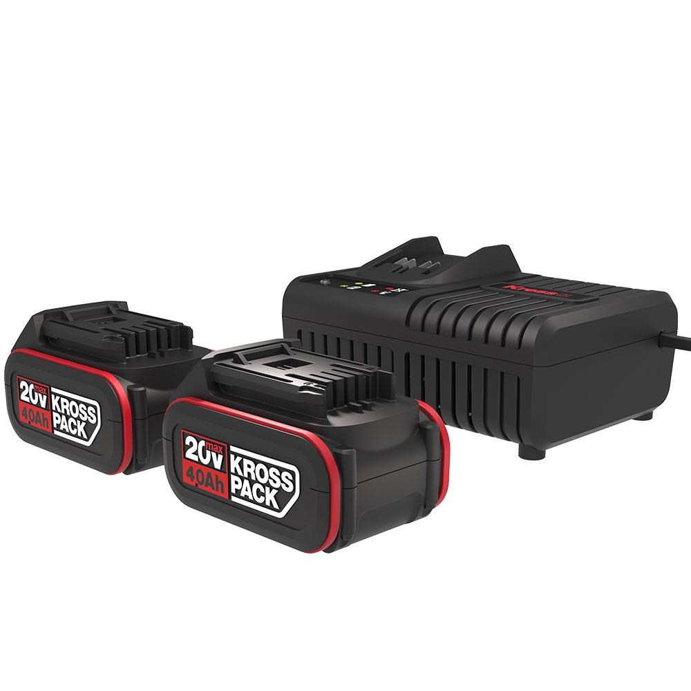 KressKress KAD21 20Volt 4.0Ah Li-ion KrossPack 2 Adet Akü ve Akü Şarj CihazıKAD21
