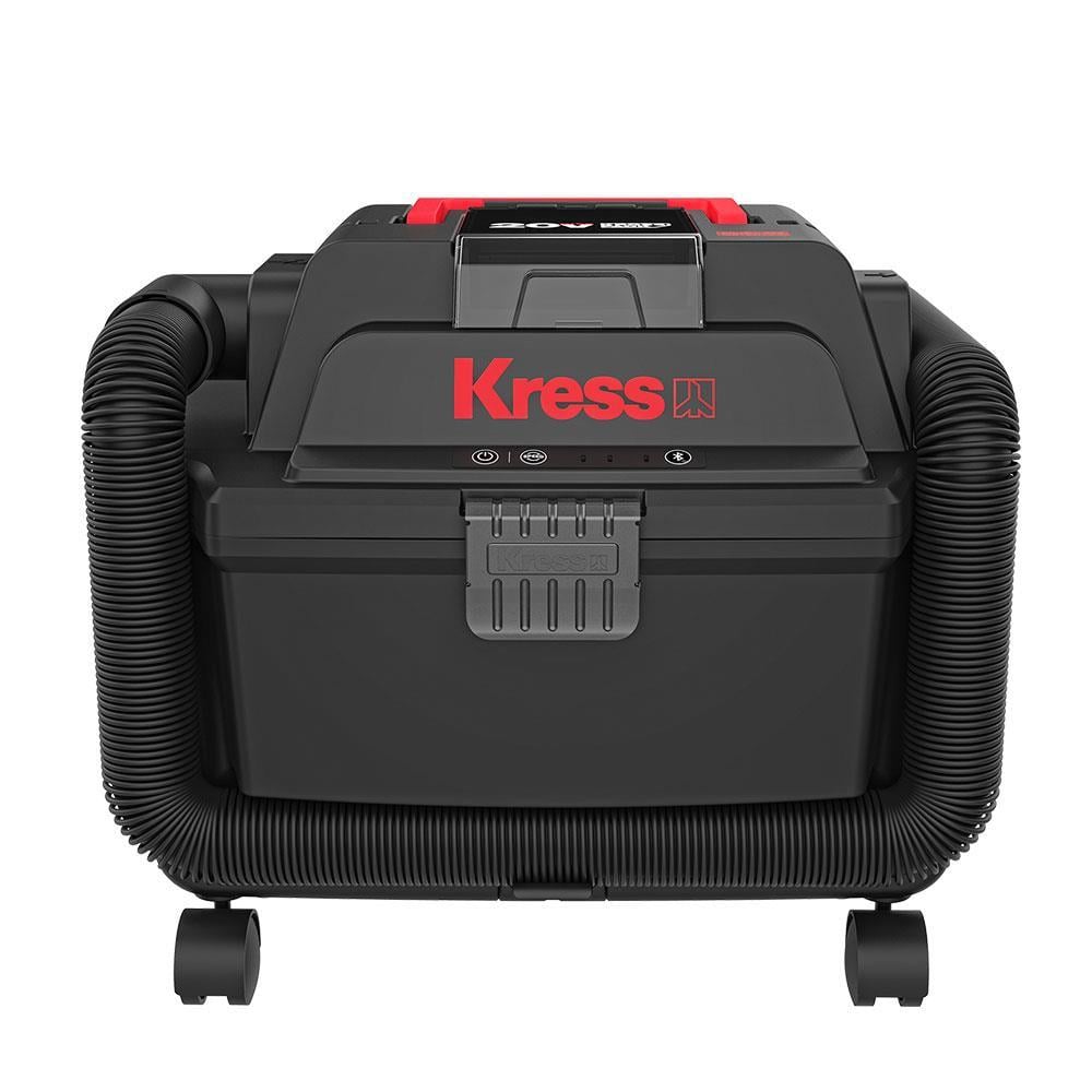 KressKress KH035.9 20Volt 250W/17Kpa Flexi Esnek Hortumlu Şarjlı Islak/Kuru Süpürge & Üfleme (Akü Dahil Değildir)KH035.9