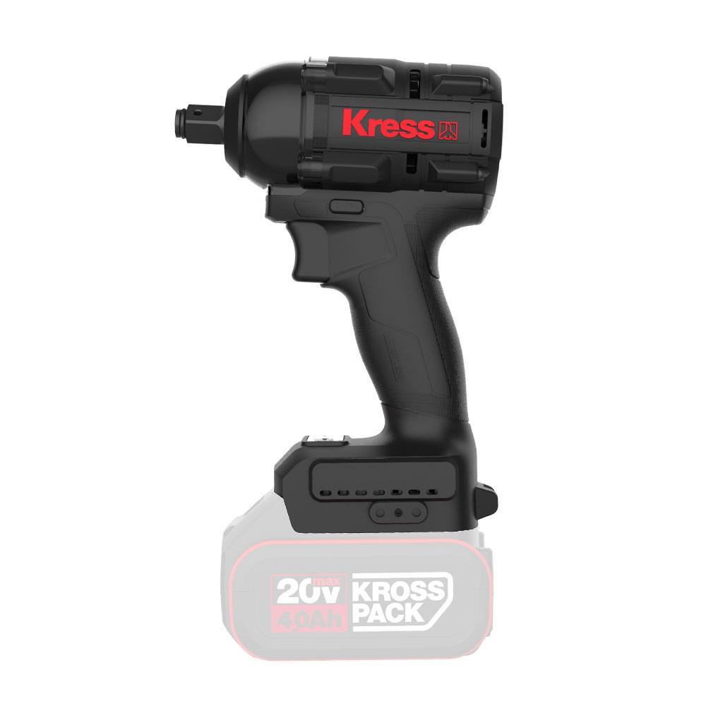 KressKress KH275.91 20Volt 500Nm Kömürsüz Profesyonel Şarjlı Somun Sıkma (Akü Dahil Değildir)KH275.91