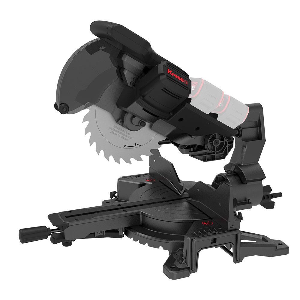 KressKress KH483.9 40Volt 1400W 254MM Kömürsüz Kızaklı Bluetooth Bağlantılı Profesyonel Gönye Kesme (Akü Dahil Değildir)KH483.9