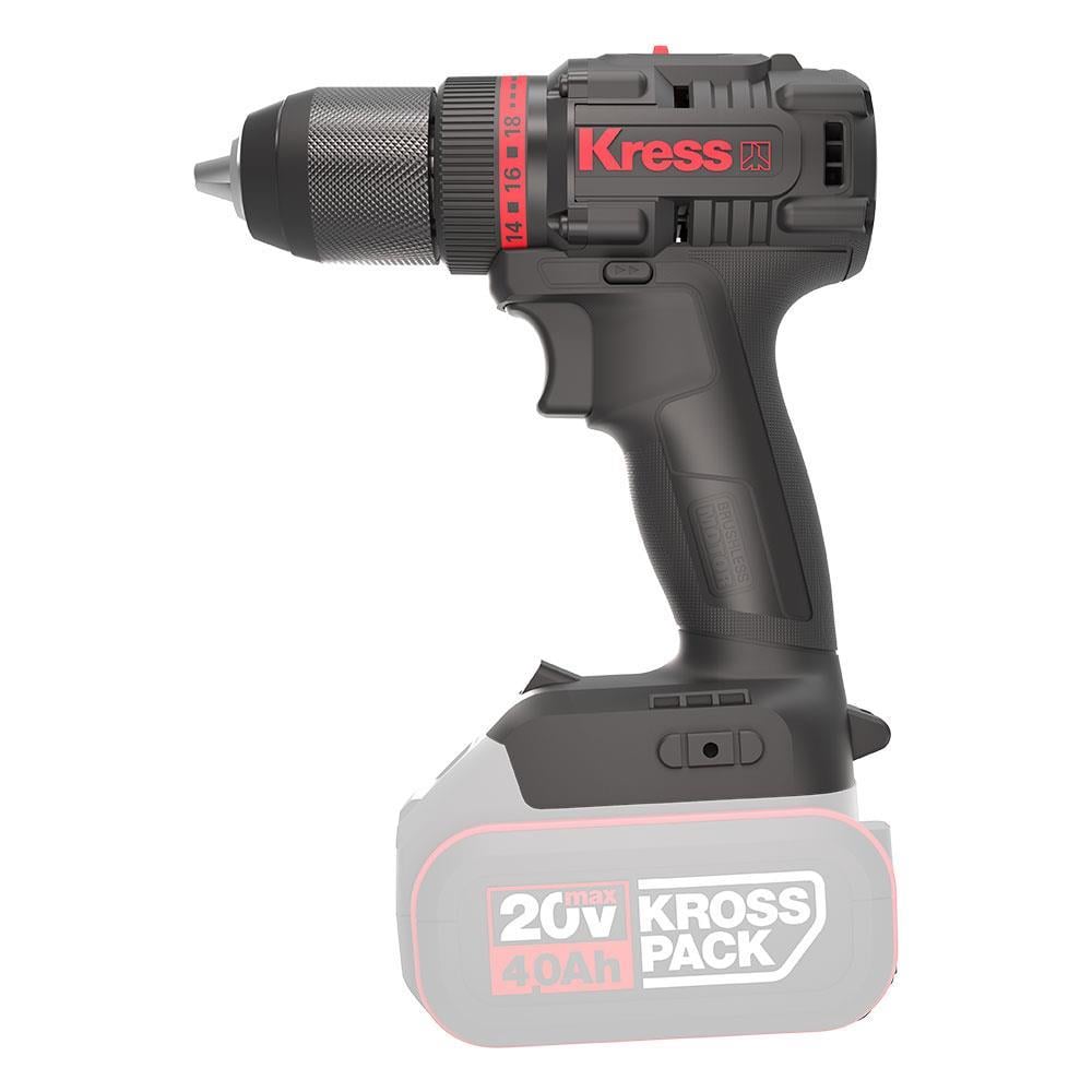 KressKress KUA71.91 20Volt Kömürsüz Profesyonel Şarjlı Matkap (Akü Dahil Değildir)KUA71.91