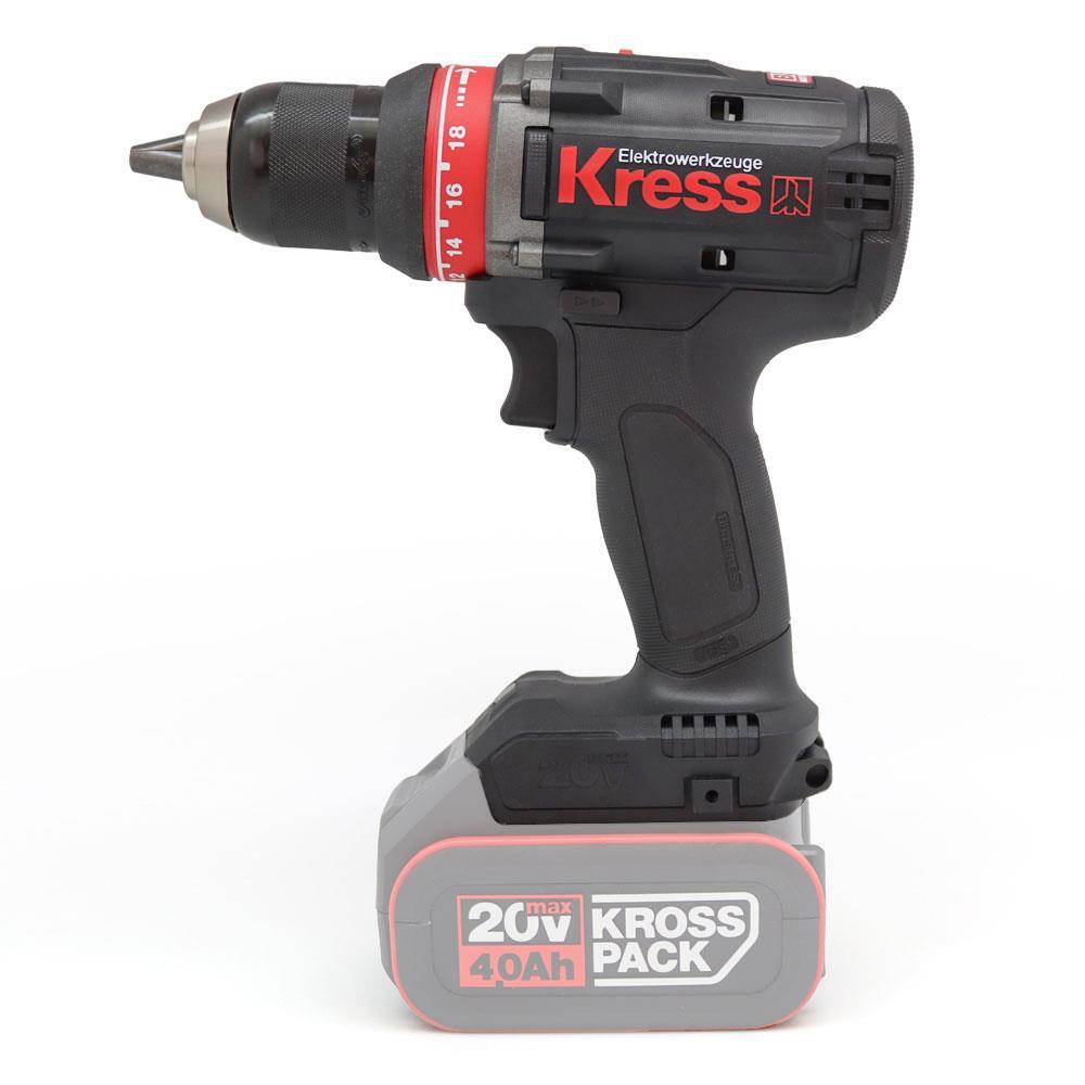 KressKress KUA72.91 20Volt Kömürsüz Profesyonel Şarjlı Matkap (Akü Dahil Değildir)KUA72.91