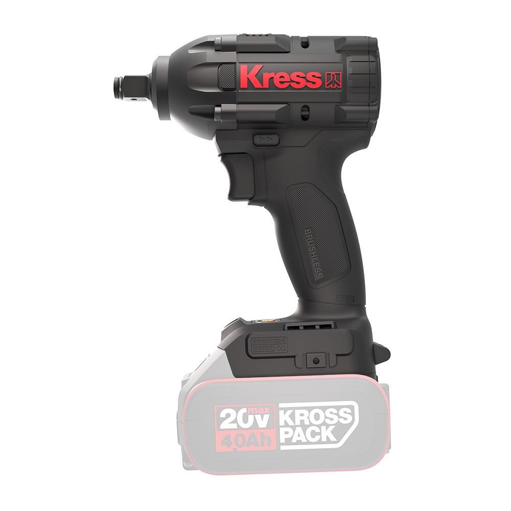KressKress KUB30.91 20Volt 300Nm Kömürsüz Profesyonel Şarjlı Somun Sıkma (Akü Dahil Değildir)KUB30.91
