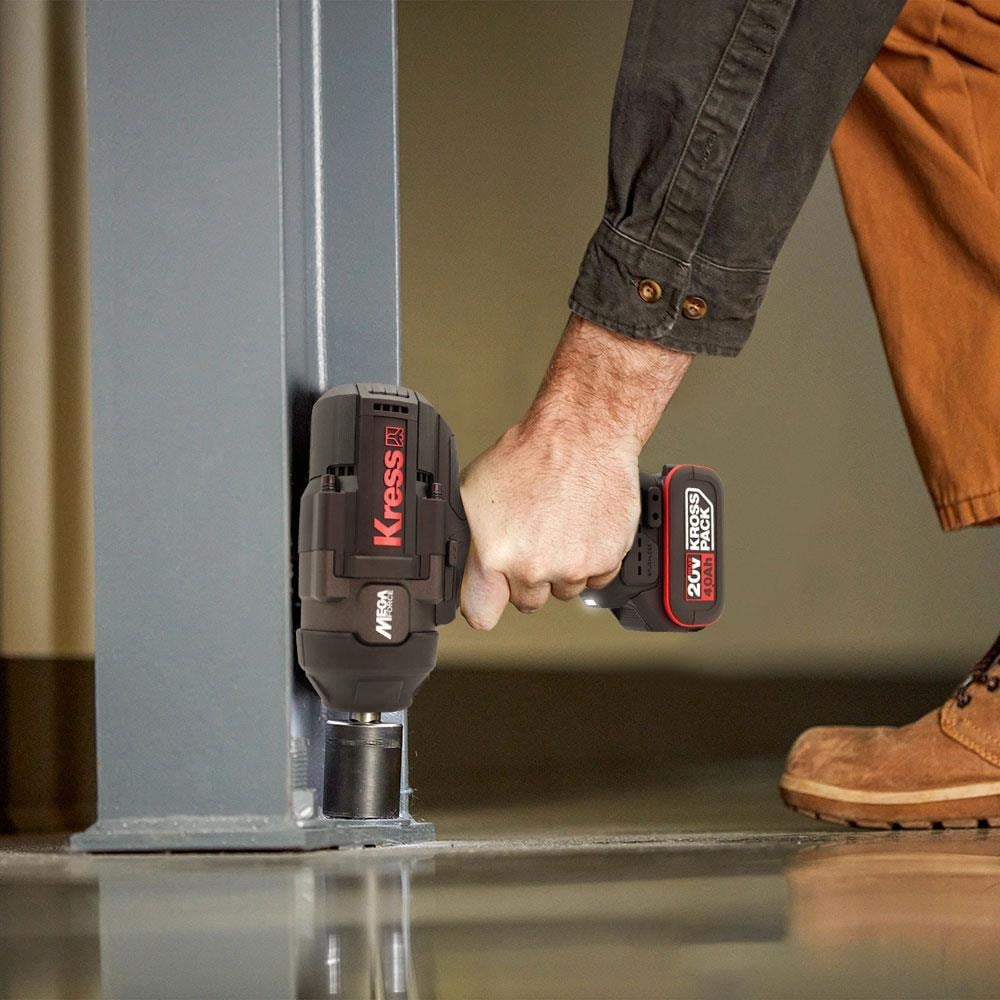 KressKress KUB33.91 20Volt 1300Nm Kömürsüz Profesyonel Şarjlı Somun Sıkma (Akü Dahil Değildir)KUB33.91