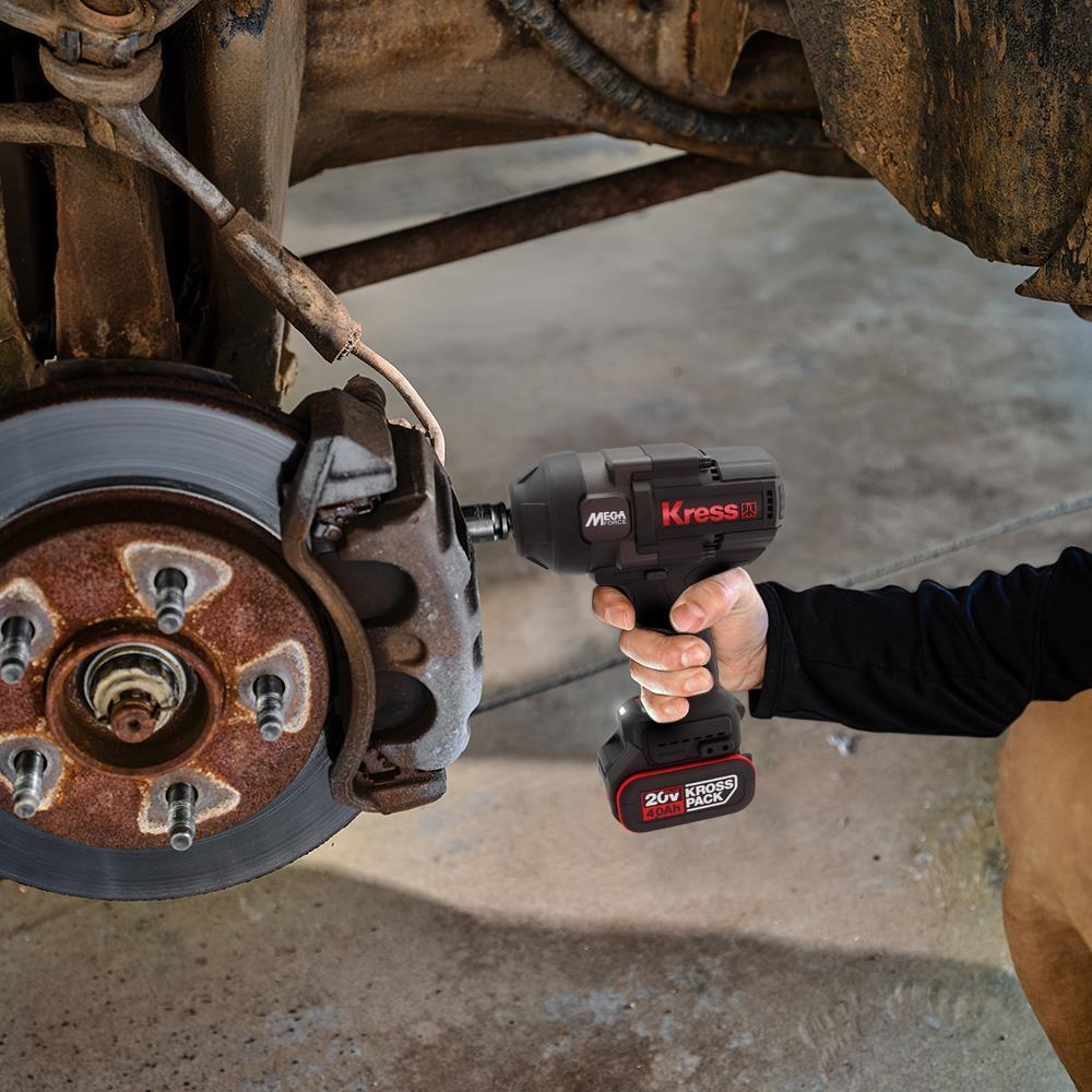 KressKress KUB33.91 20Volt 1300Nm Kömürsüz Profesyonel Şarjlı Somun Sıkma (Akü Dahil Değildir)KUB33.91