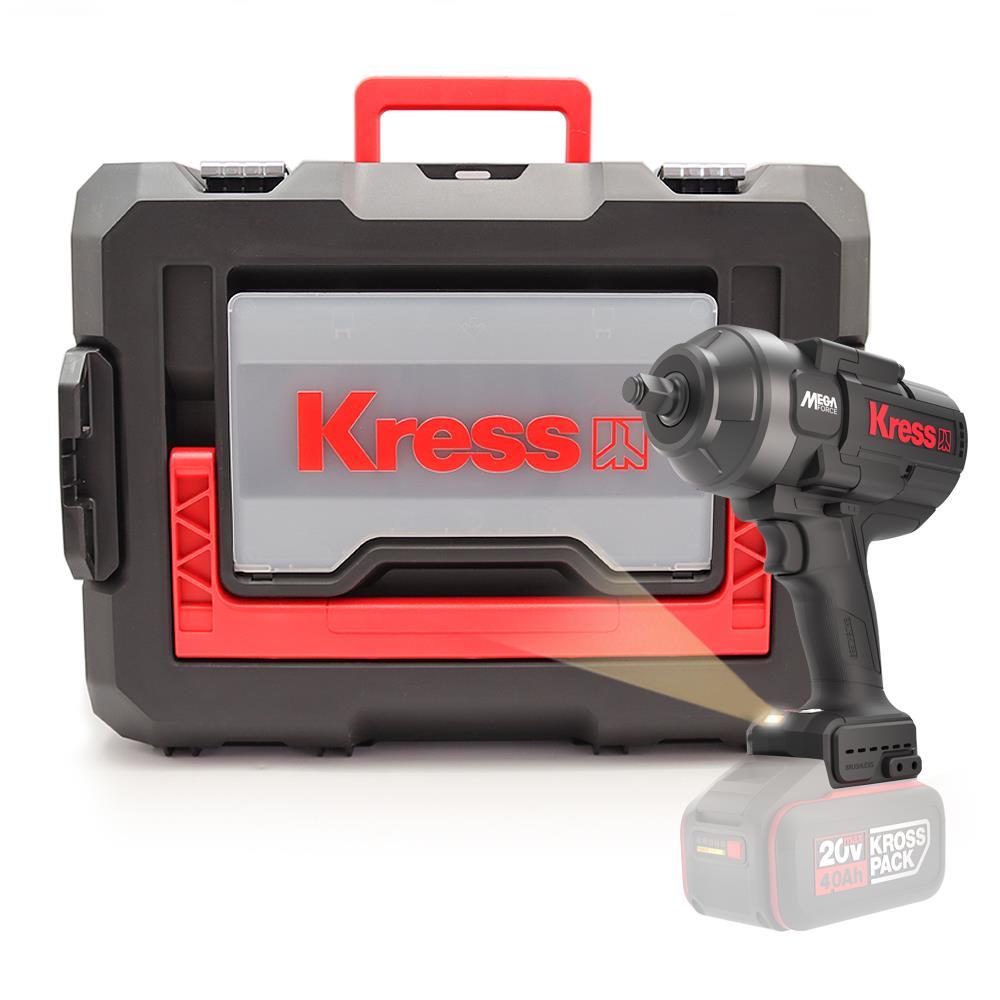 KressKress KUB33.91 20Volt 1300Nm Kömürsüz Profesyonel Şarjlı Somun Sıkma (Akü Dahil Değildir)KUB33.91