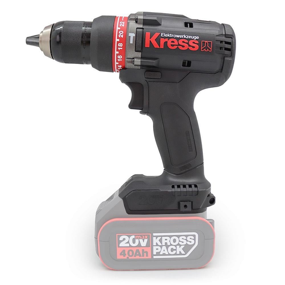 KressKress KUC31.91 20Volt Kömürsüz Profesyonel Şarjlı Darbeli Matkap (Akü Dahil Değildir)KUC31.91