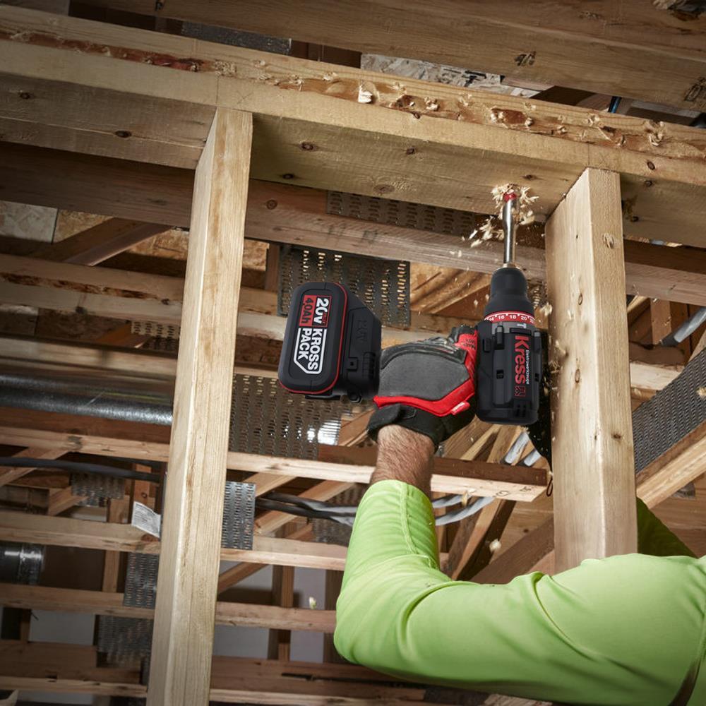 KressKress KUC31.91 20Volt Kömürsüz Profesyonel Şarjlı Darbeli Matkap (Akü Dahil Değildir)KUC31.91