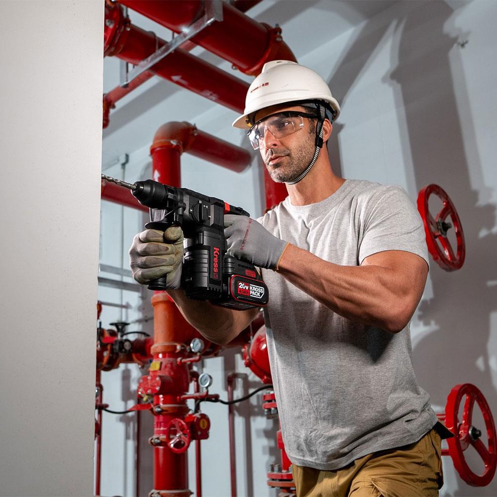 KressKress KUC61.91 20Volt 2.2J Kömürsüz Profesyonel SDS-Plus Pnömatik Kırıcı/Delici (Akü Dahil Değildir)KUC61.91