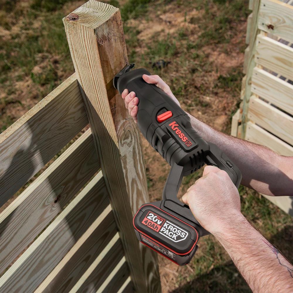 KressKress KUE01.9 20Volt Kömürsüz Profesyonel Tilki Kuyruğu Testere (Akü Dahil Değildir)KUE01.9