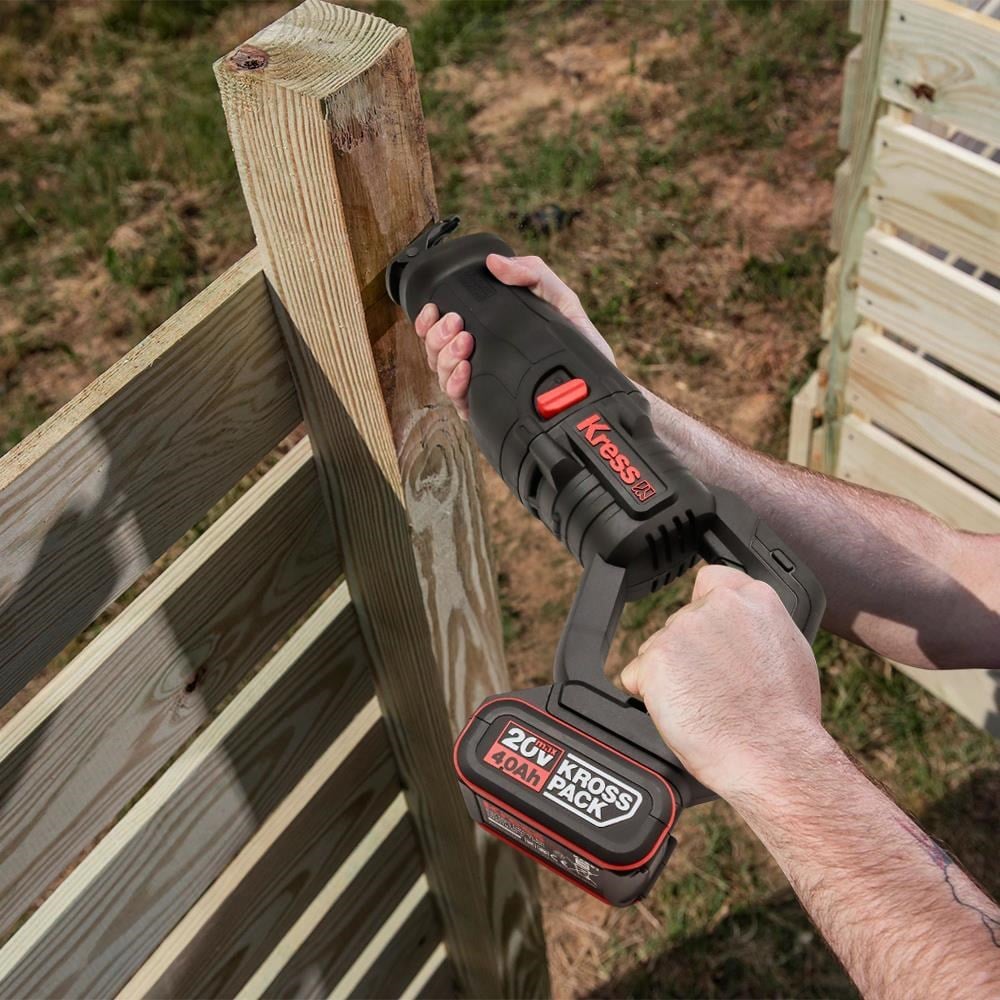 KressKress KUE01.9 20Volt Kömürsüz Profesyonel Tilki Kuyruğu Testere (Akü Dahil Değildir)KUE01.9