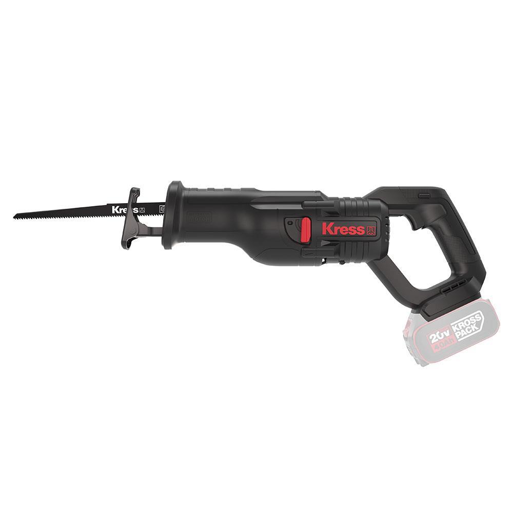 KressKress KUE01.9 20Volt Kömürsüz Profesyonel Tilki Kuyruğu Testere (Akü Dahil Değildir)KUE01.9