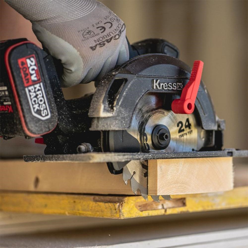KressKress KUE15.9 20Volt 185MM Kömürsüz Profesyonel Daire Testere (Akü Dahil Değildir)KUE15.9