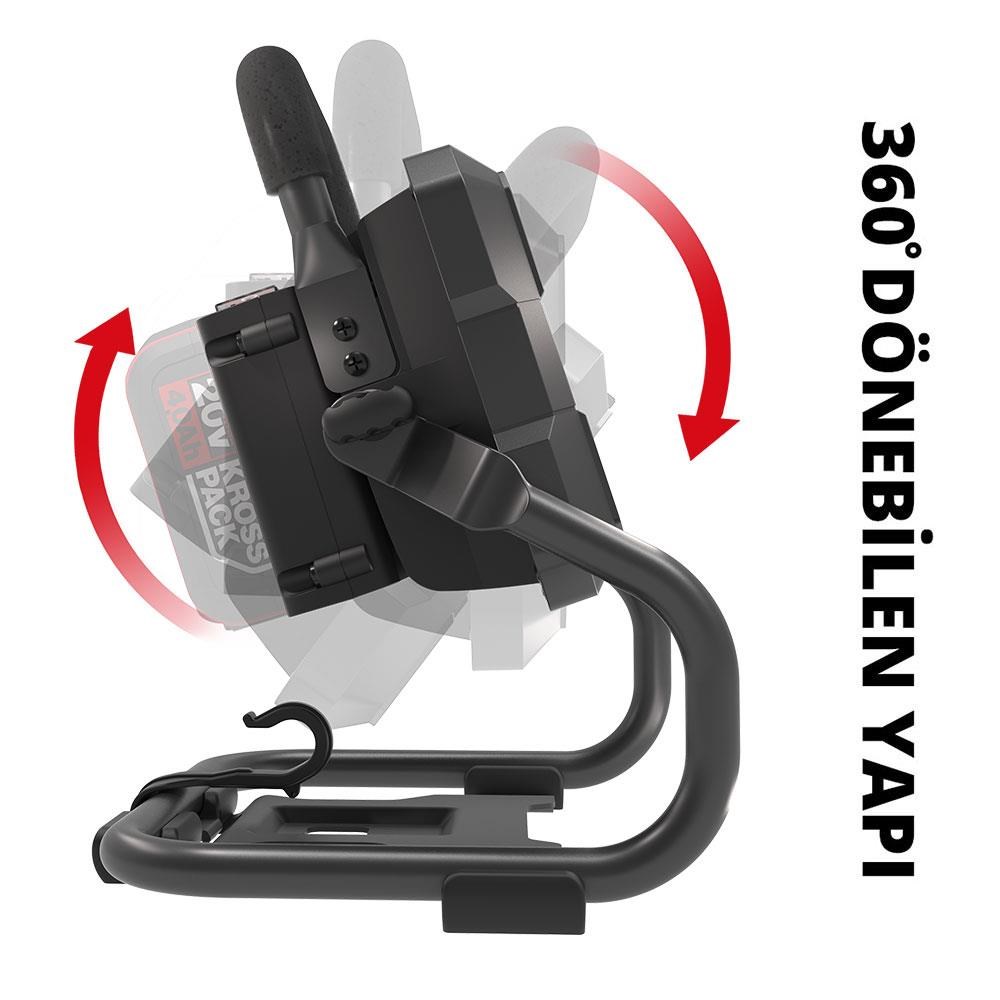 KressKress KUF05.9 20Volt 750/1500 Lümen Profesyonel Led Projektör (Akü Dahil Değildir)KUF05.9