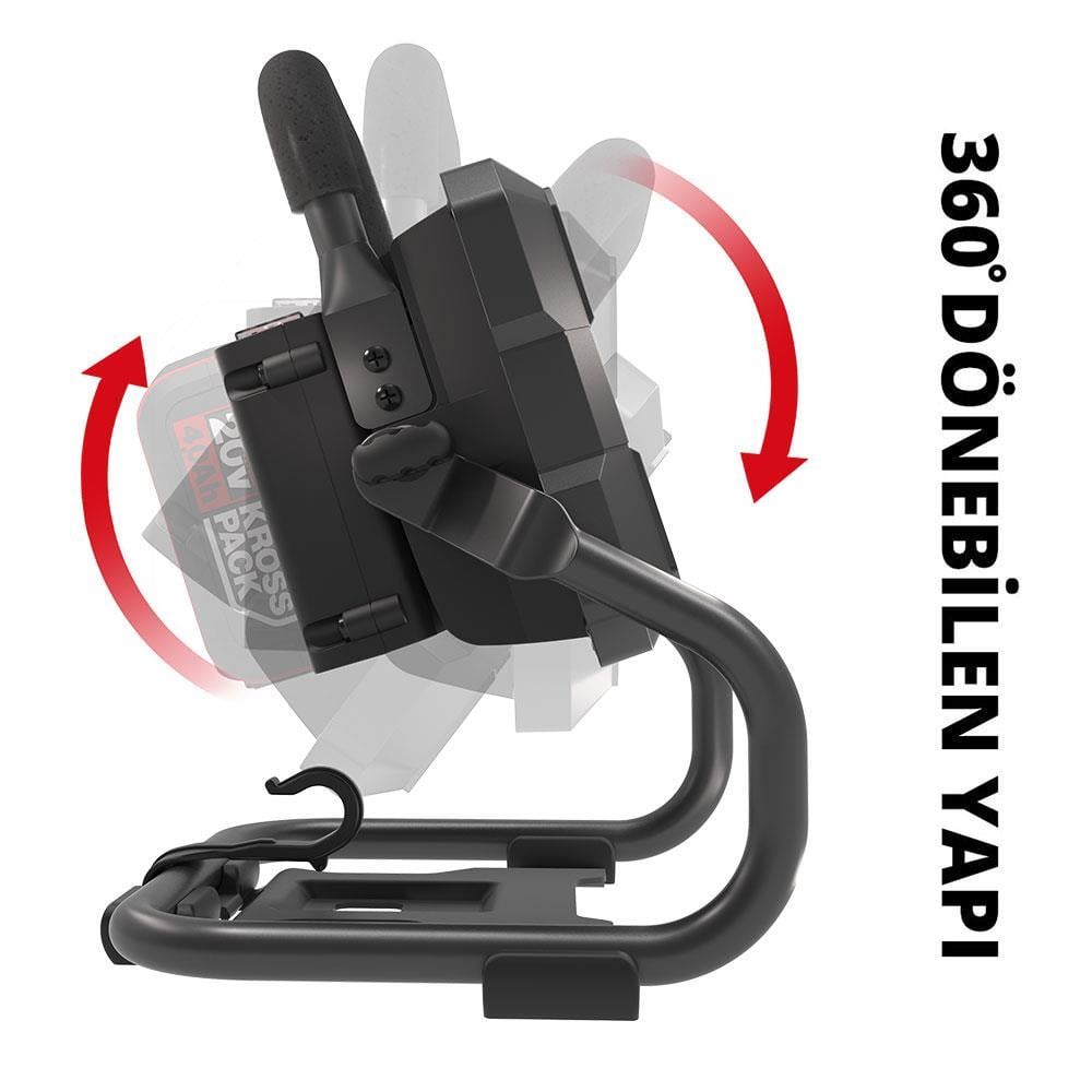 KressKress KUF05.9 20Volt 750/1500 Lümen Profesyonel Led Projektör (Akü Dahil Değildir)KUF05.9