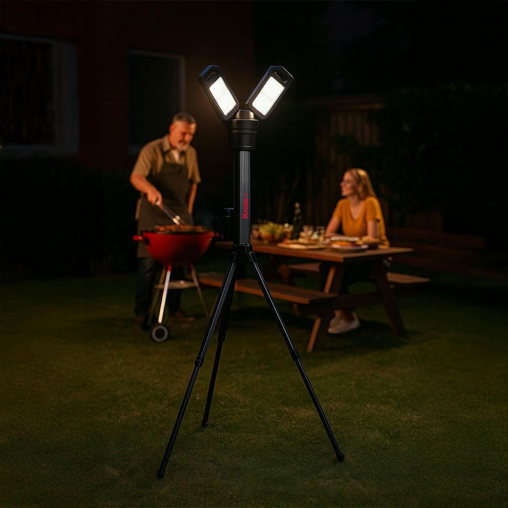 KressKress KUF09.9 20Volt 2000/4500 Lümen Profesyonel Kule Tipi Teleskopik Katlanabilir LED Projektör (Akü Dahil Değildir)KUF09.9