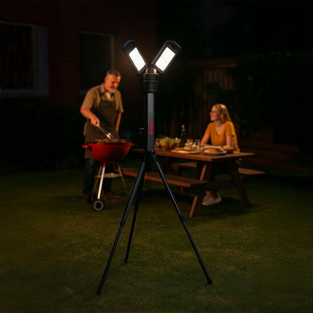 KressKress KUF09.9 20Volt 2000/4500 Lümen Profesyonel Kule Tipi Teleskopik Katlanabilir LED Projektör (Akü Dahil Değildir)KUF09.9