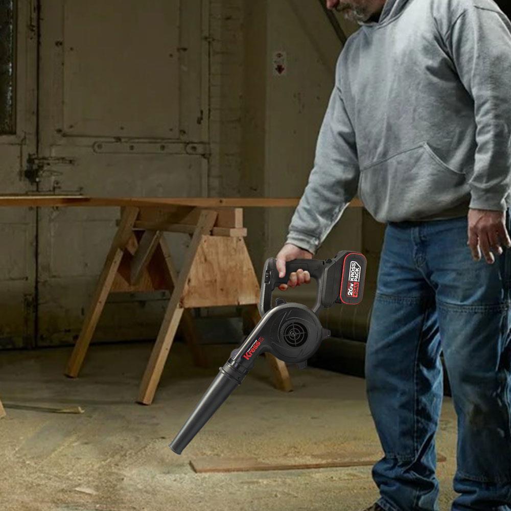 KressKress KUF30.9 20Volt Profesyonel Devir Ayarlı Üfleyici + 5 Parça Aksesuar (Akü Dahil Değildir)KUF30.9