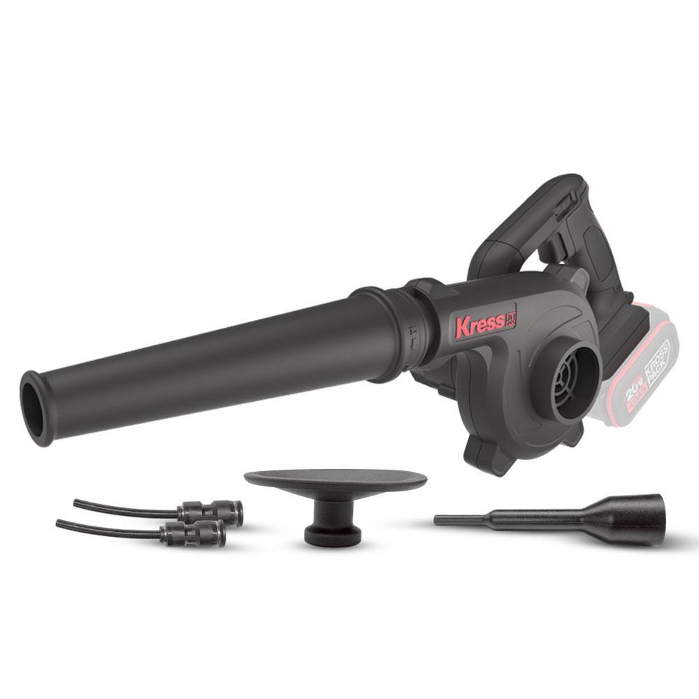 KressKress KUF30.9 20Volt Profesyonel Devir Ayarlı Üfleyici + 5 Parça Aksesuar (Akü Dahil Değildir)KUF30.9