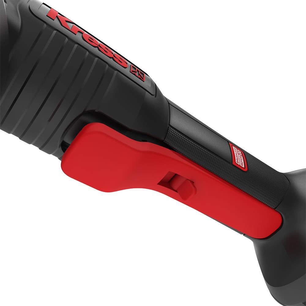 KressKress KUH04.1 20Volt 5.0Ah. Li-ion Çift Akülü 125mm Kömürsüz Profesyonel Devir Ayarlı Alttan Tetikli Avuç TaşlamaKUH04.1