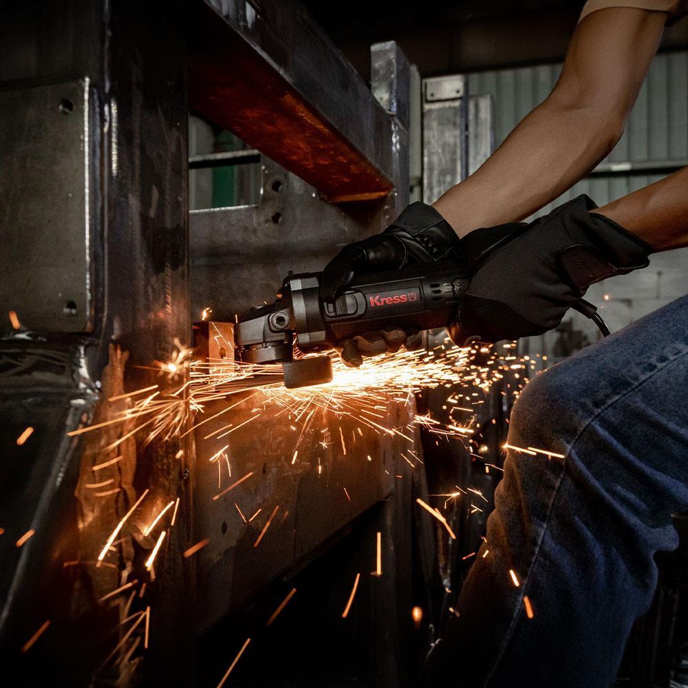 KressKress KUS04P 830Watt 115mm Profesyonel Avuç TaşlamaKUS04P