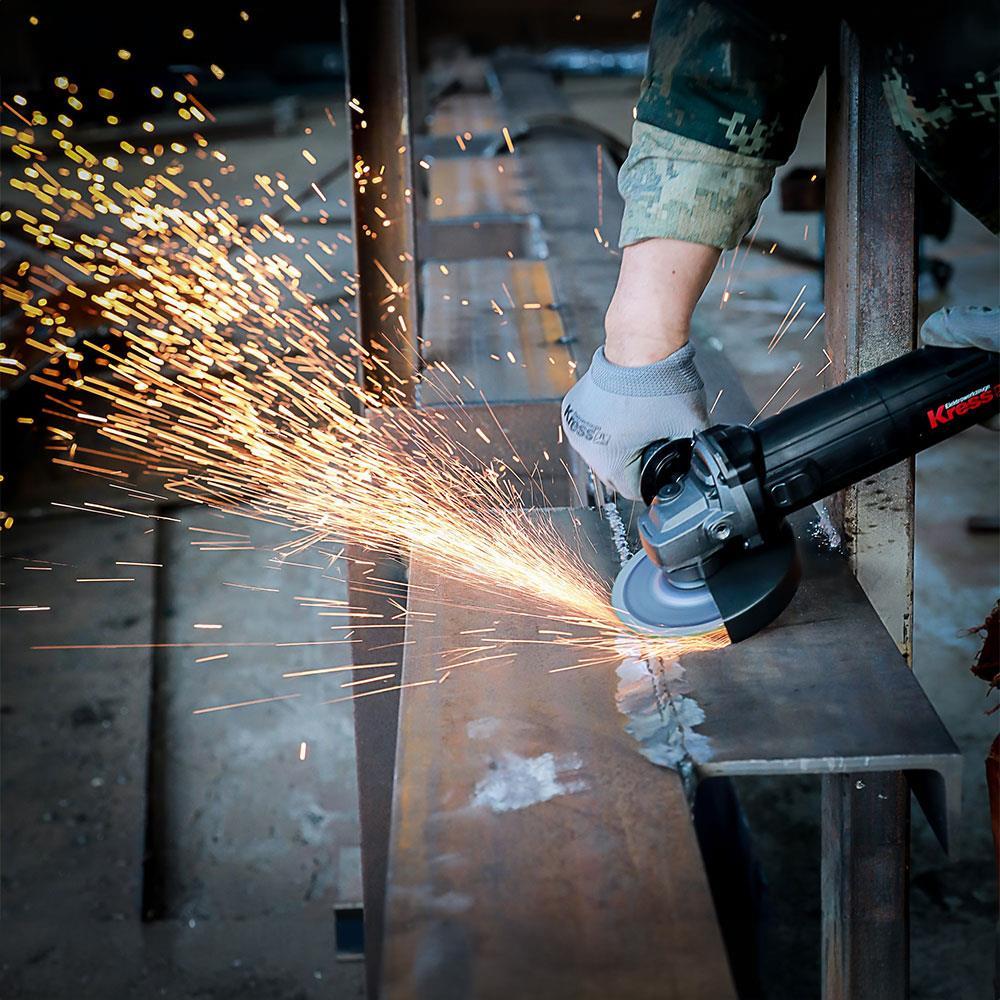 KressKress KUS20P 1400Watt 125mm Profesyonel Avuç TaşlamaKUS20P