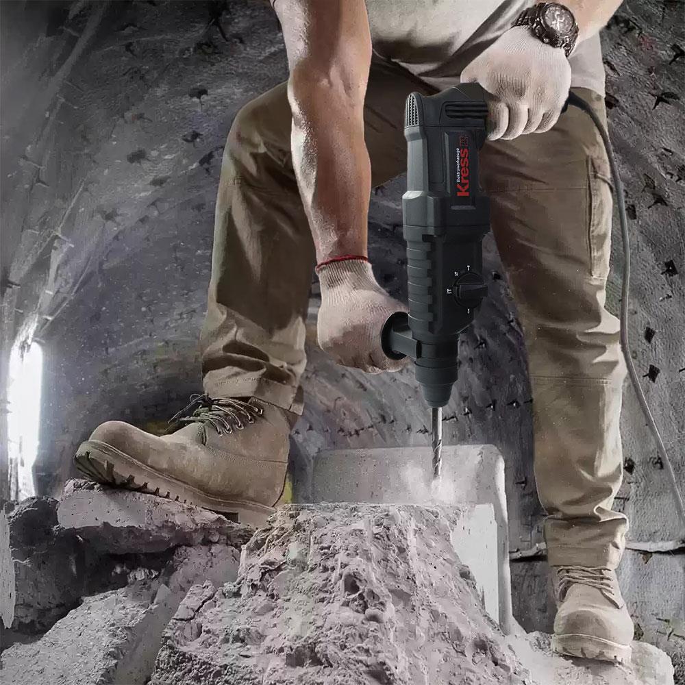 KressKress KUX12P 850Watt 3.0J 26MM Profesyonel SDS-Plus Kırıcı/DeliciKUX12P