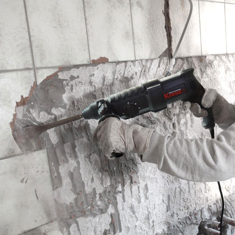 KressKress KUX12P 850Watt 3.0J 26MM Profesyonel SDS-Plus Kırıcı/DeliciKUX12P