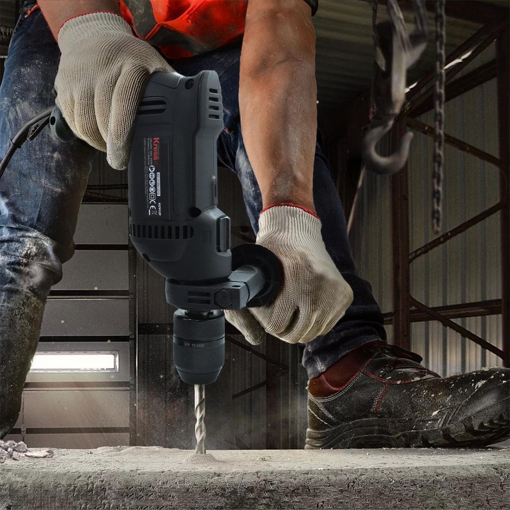 KressKress KUY02P 650Watt 13mm Profesyonel Darbeli MatkapKUY02P